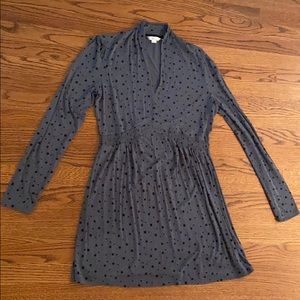 Boden Jersey tunic grey stars size 10 EUC